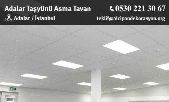 Adalar Taşyünü Asma Tavan Uygulama Çözümleri