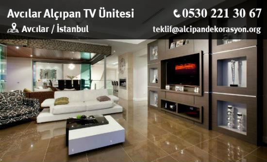 Avcılar Alçıpan TV Ünitesi Uygulama Çözümleri