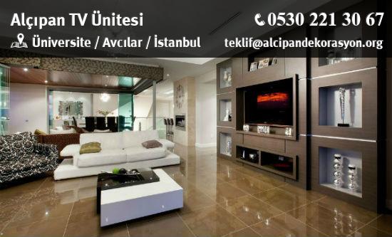 Avcılar Alçıpan TV Ünitesi Uygulama Çözümleri
