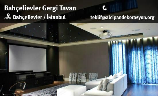 Bahçelievler Gergi Tavan Uygulama Çözümleri