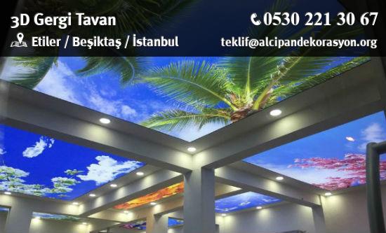 Beşiktaş 3D Gergi Tavan Uygulama Çözümleri