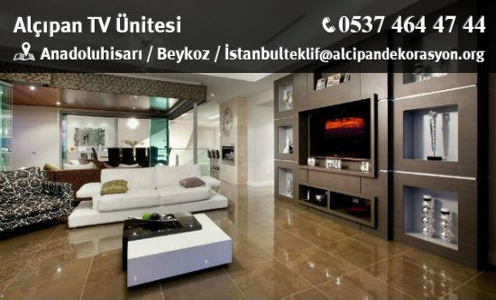 Beykoz Alçıpan TV Ünitesi Uygulama Çözümleri