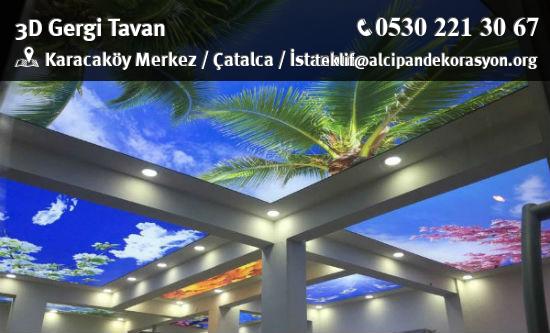 Çatalca 3D Gergi Tavan Uygulama Çözümleri