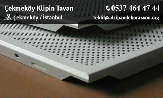 Çekmeköy Klipin Tavan Uygulama Çözümleri