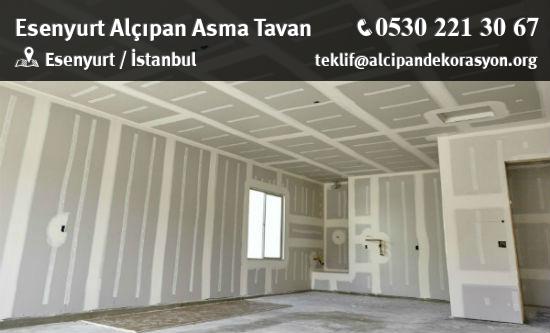 Esenyurt Alçıpan Asma Tavan Uygulama Çözümleri