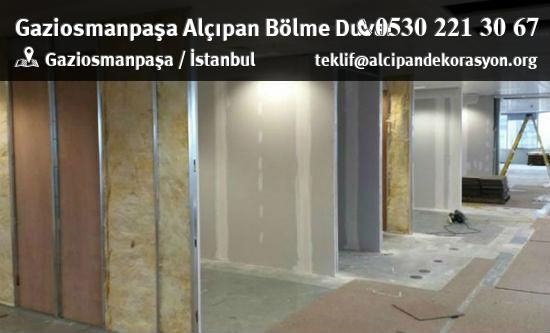 Gaziosmanpaşa Alçıpan Bölme Duvar Uygulama Çözümleri