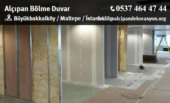 Maltepe Alçıpan Bölme Duvar Uygulama Çözümleri
