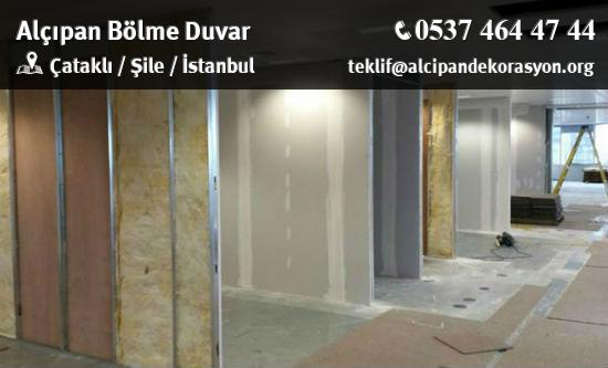 Şile Alçıpan Bölme Duvar Uygulama Çözümleri
