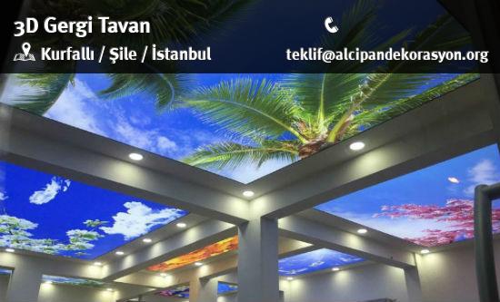 Şile 3D Gergi Tavan Uygulama Çözümleri