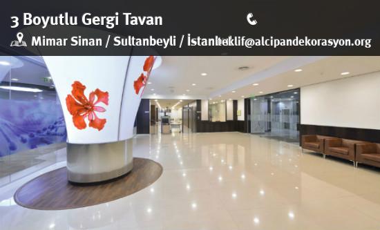 Sultanbeyli 3 Boyutlu Gergi Tavan Uygulama Çözümleri