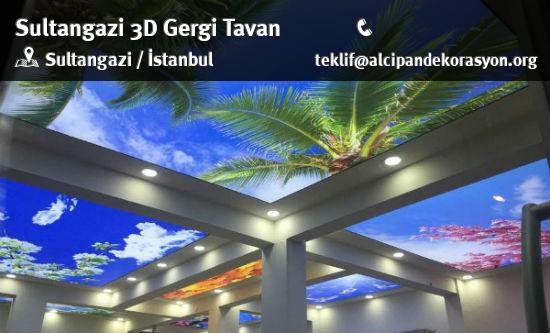 Sultangazi 3D Gergi Tavan Uygulama Çözümleri