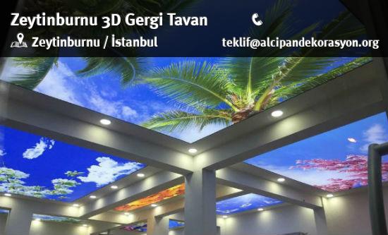 Zeytinburnu 3D Gergi Tavan Uygulama Çözümleri