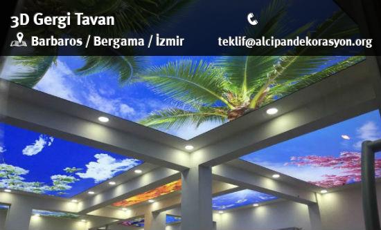 Bergama 3D Gergi Tavan Uygulama Çözümleri