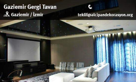 Gaziemir Gergi Tavan Uygulama Çözümleri