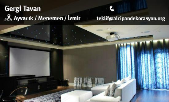 Menemen Gergi Tavan Uygulama Çözümleri