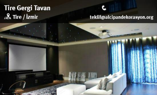 Tire Gergi Tavan Uygulama Çözümleri
