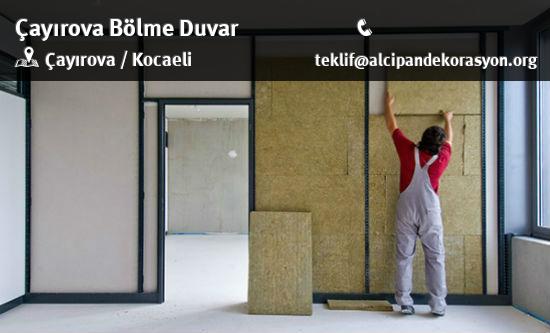 Çayırova Bölme Duvar Uygulama Çözümleri