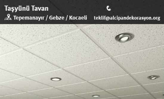 Gebze Taşyünü Tavan Uygulama Çözümleri