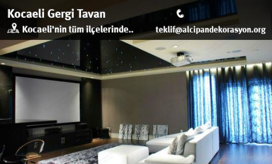 Kocaeli Gergi Tavan İletişim Bilgileri