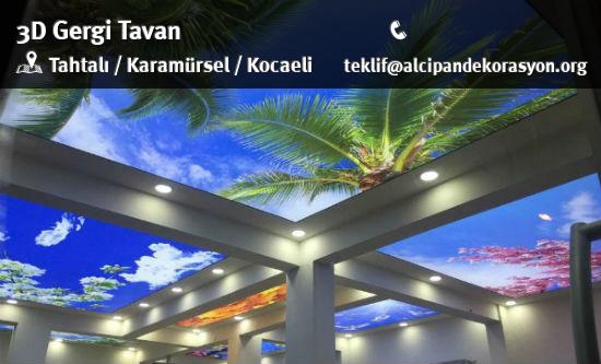 Karamürsel 3D Gergi Tavan Uygulama Çözümleri