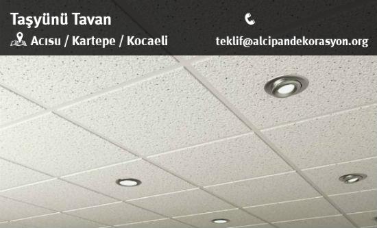 Kartepe Taşyünü Tavan Uygulama Çözümleri