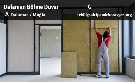 Dalaman Bölme Duvar Uygulama Çözümleri