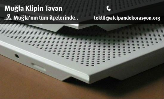 Muğla Klipin Tavan İletişim Bilgileri